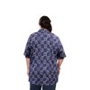 Women's Printed Short Sleeve Collar Button Up Elaine Shirt - Plus Size - On The Plus Side 2X - 2 of 3