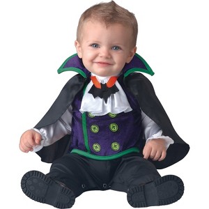 Halloween Express Infant Boys' Count Cutie Costume - Size 6-12 Months - Black - 1 of 2