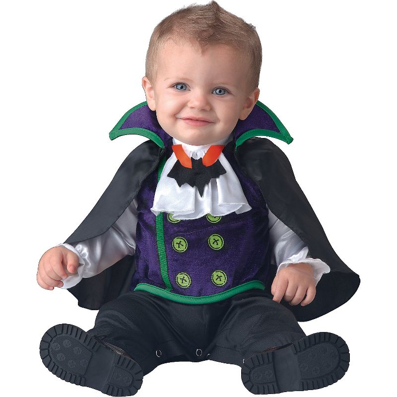 Halloween Express Infant Boys' Count Cutie Costume - Size 6-12 Months - Black, 1 of 2
