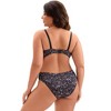 Agnes Orinda Women's Plus Push-Up Underwire Comfort Undergarment Set - 2 of 4