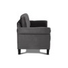New Classic Furniture, Alani Loveseat-Slate Gray - 3 of 4