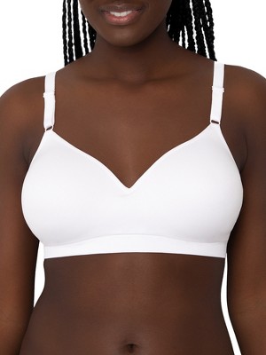 Fruit of the Loom Women's Wireless Push-Up Bra White 36C