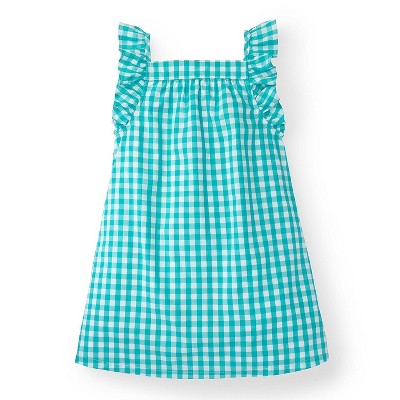 Hope & Henry Girls' Frill Sleeve Woven Dress, Kids : Target