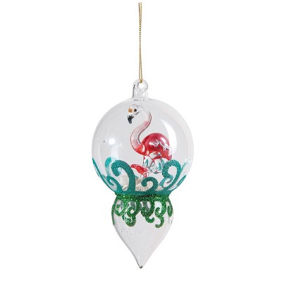 Gallerie II Flamingo Finial Ornament