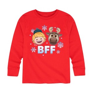 Boys' - Disney - Kristoff Sven Long Sleeve Graphic T-Shirt - 1 of 4