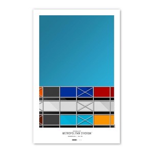 MLB Minnesota Twins Metropolitan Stadium Art Poster - 1 of 4