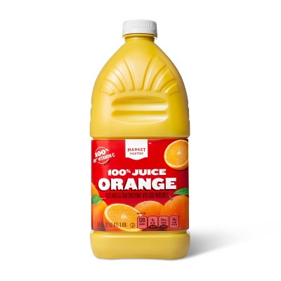 Orange Juice - 64 fl oz Bottle - Market Pantry™