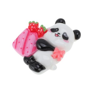 Unique Bargains Decorative Magnets Magnetic Fridge Sticker Irregular Shape Black White Red 1 Pc - 1 of 3