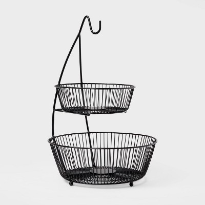 Member's Mark 3 Tiered Basket Stand (Black)