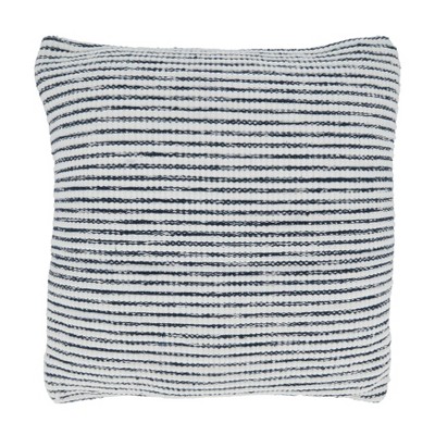 Saro Lifestyle 729.RS18S 18 in. Square Swirled & Stitched Down Filled Throw Pillow, Rose