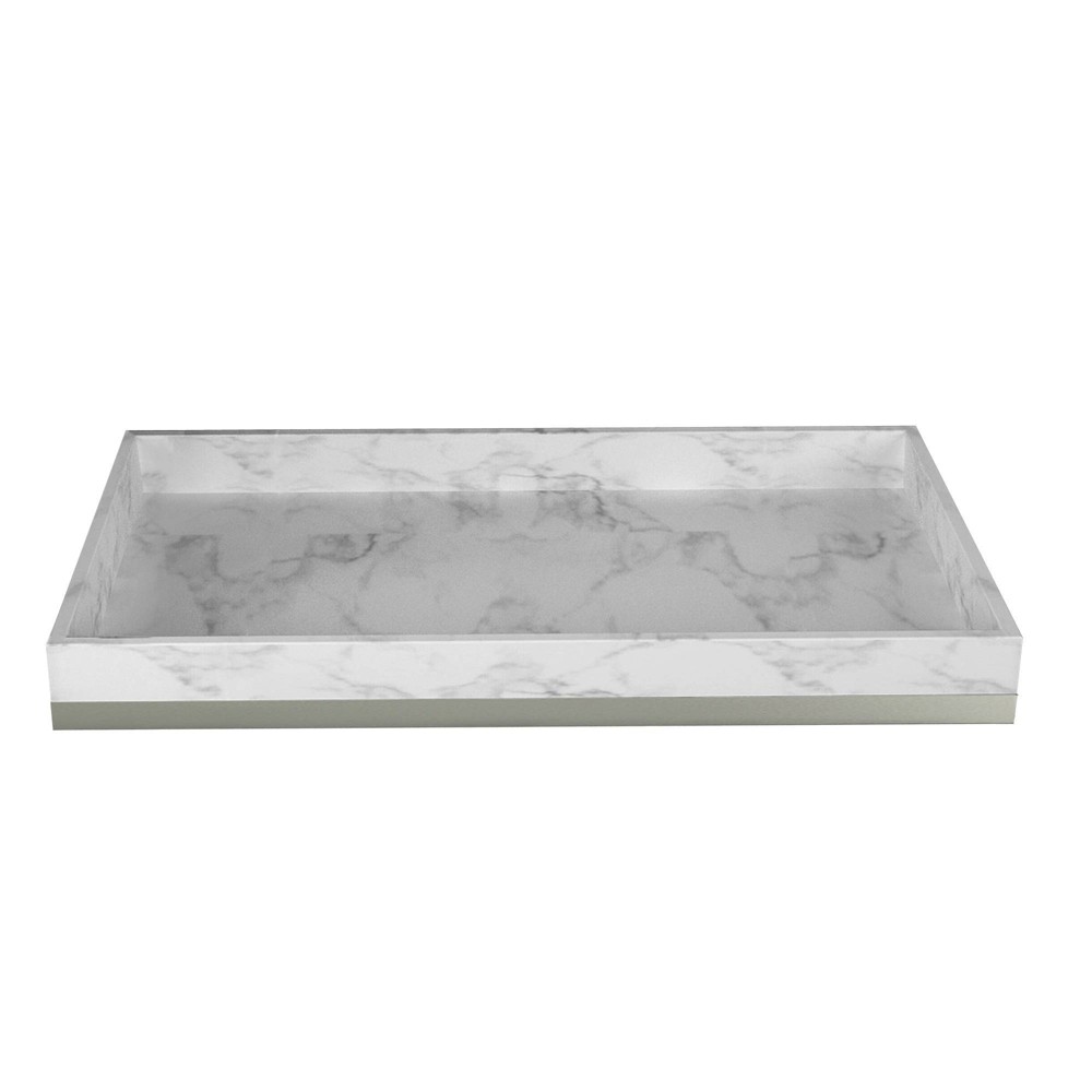 Amenity Tray Misty Silver - Nu Steel