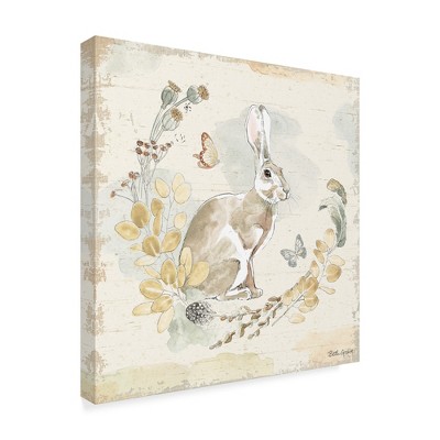 Trademark Fine Art -Beth Grove 'Woodland Wreath X' Canvas Art