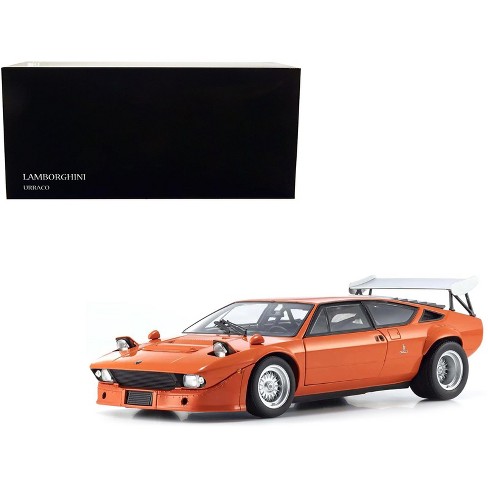 Lamborghini Urraco Rally Orange 1/18 Diecast Model Car By Kyosho