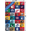 Trends International NHL League - Logos 24 Unframed Wall Poster Print Clear Push Pins Bundle 22.375" x 34" - image 3 of 4