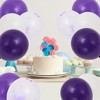 Unique Bargains Latex Party Balloons 10 -12" Round with Ribbon for Party Decorations - 4 of 4