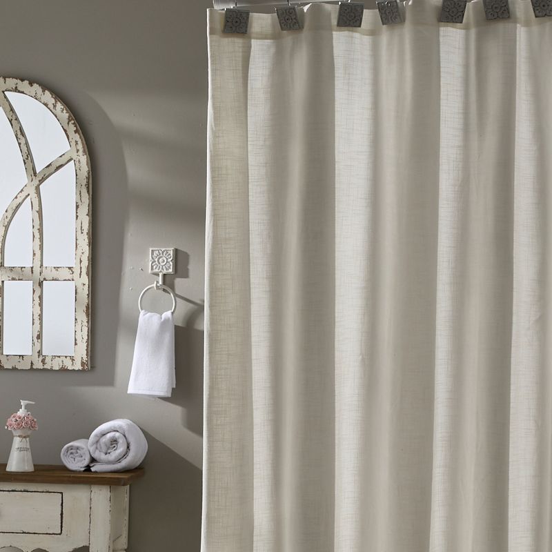 Park Designs Colette Ruffle Shower Curtain, 2 of 6