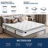 SKONYON 12" Hybird Mattress, Memory Foam and Comfort Innerspring Hybrid Mattress, CertiPUR-US - 3 of 4