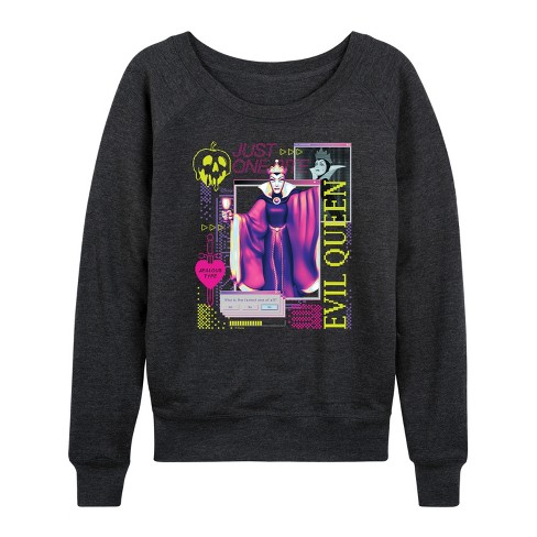 Women's - Disney - Evil Queen Vapor Wave Lightweight French Terry Slouchy - image 1 of 4