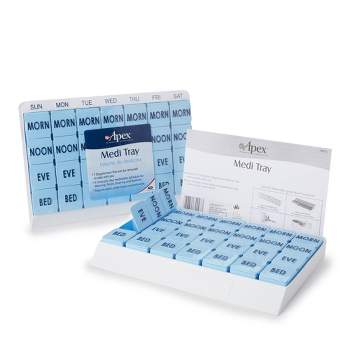 Medi Tray Pill Organizer Plastic