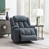 Grungis Linen Lift Massage Chairs for Elderly,Recliner Chairs with 8-Point Vibration Massage and Lumbar Heating for Living Room - 2 of 4