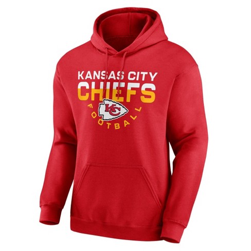 NFL Kansas City Chiefs Men's store Hoodie 2X Two Tone Fleece Grey Red XXL Big New