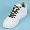 Elerevyo Gender Neutral Colorful Soft Flat Shoe Laces for Sneakers Sports 2 Pairs - 2 of 4