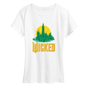 Women's - Wicked - Emerald City Short Sleeve Graphic T-Shirt - 1 of 4