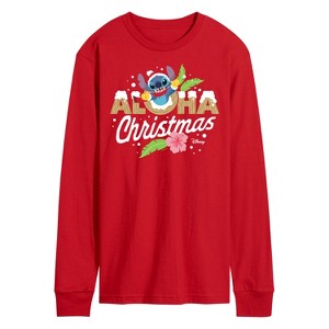 Men's - Lilo and Stitch -  Long Sleeve Graphic T-Shirt - 1 of 2