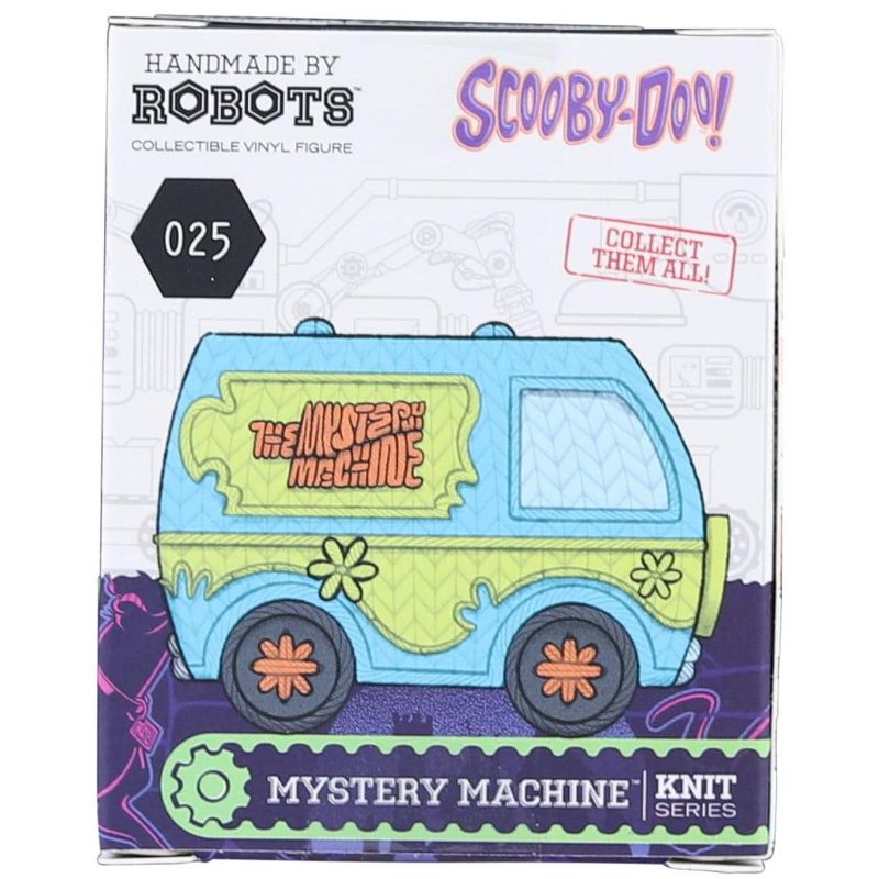 Bensussen Deutsch & Associates, LLC (BDA/HMBR) Scooby-Doo Handmade by Robots 1.75 Inch Micro Vinyl Figure | Mystery Machine, 3 of 4