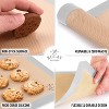 Zulay Kitchen (2 Pack) Silicone Baking Mat Sheet Set - Reusable Baking Mat Nonstick (Size 16.5" x 11.6") - image 2 of 4