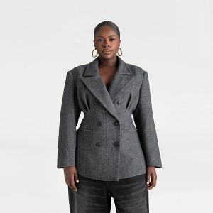 KBB by KAHLANA Women's 'The Corset Blazer' - 1 of 3