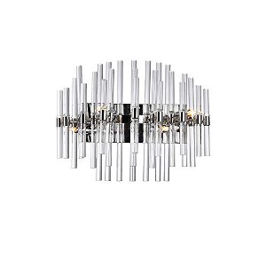 CWI Lighting Miroir 4 Light Vanity Light With Polished Nickel Finish - 1 of 4