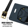 Power Rangers Black Ranger Helmet Luggage ID Tags Set of 2 - 2 of 4