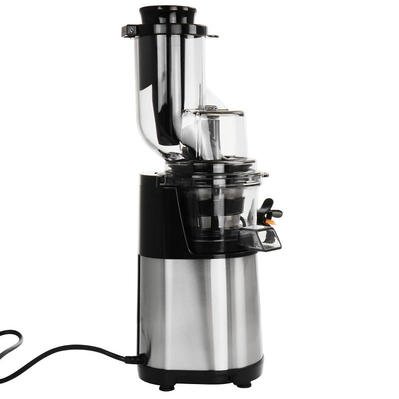 MegaChef Pro Stainless Steel Slow Juicer, 3 of 11