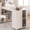 Cabell Hobby And Craft Desk With Storage Cabinet - Room & Joy : Target