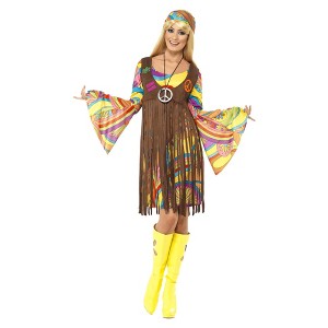 1960 Groovy Lady Adult Costume - 1 of 4