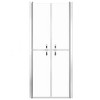 vidaXL Shower Door Clear ESG 31.9 in.x74.8 in. - 3 of 4