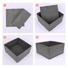 REGALWOVEN Fabric Reinforced Storage Bin for Organizing Clothes Books 2 Pcs - image 3 of 4