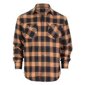 Gioberti Men's 100% Cotton Brushed Flannel Shirt - 1 of 1