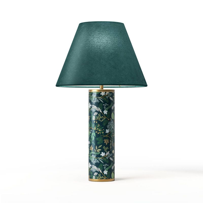 Rifle Paper Co. x Target Floral Lamp with Velvet Lampshade, 2 of 8
