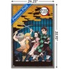 Trends International Demon Slayer - Group Art Framed Wall Poster Prints - 3 of 4