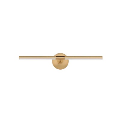 ET2 Lighting Dorian 1 - Light Wall Light in  Gold