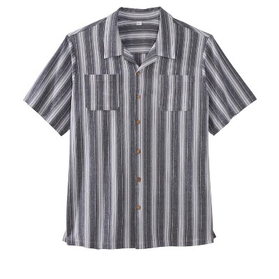 KingSize Men's Big & Tall Gauze Camp Shirt