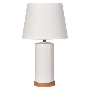 Column Table Lamp White - Pillowfort , Size: Lamp Only