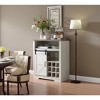 Bella Depot 30.59''W Storage Cabinet with Sliding Barn Door - 3 of 4