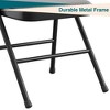 Nasitip Folding Chairs, Linen Padded Foldable Chair Set, Heavy Duty Metal Folding Chair with Soft Cushion and Back - 3 of 4