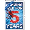 Trends International Marvel Spider-Man - Happy 5th Birthday Framed Wall Poster Prints - 3 of 4