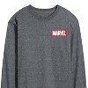 Men's - Marvel - Logo Collage Long Sleeve Graphic T-Shirt - 3 of 4