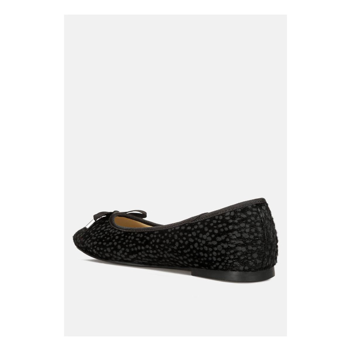 Обувь London Rag Womens Animal Print Flat Bow Ballerinas 5 — фото 3