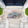 Stupell Industries Country Cargo Roses Printed Outdoor Door Mat, design by Nina Blue, 18"x30" - 4 of 4